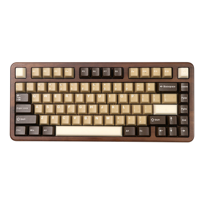 生椰拿铁键帽原厂高度PC+PBT