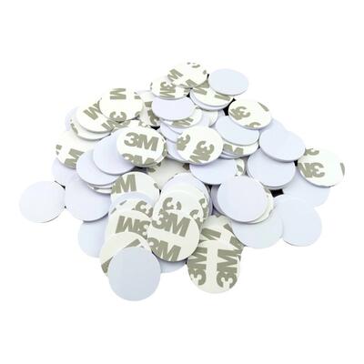 带背胶ID可复制钱币卡扣 EM4305 T5577 5200空白可写门禁卡125Khz