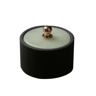 善琏湖笔玉石砚台砚台专用专用文房四宝墨汁墨条墨池墨盒火锅砚台带盖天然磨墨原石毛笔墨碟歙砚研墨墨水盒