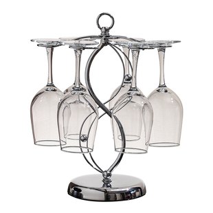 轻奢高档红酒杯杯架摆件现代家居饰品餐厅高脚杯醒酒器酒柜装饰品