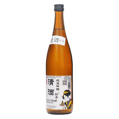 朝香纯米吟酿清酒720ml日式清酒