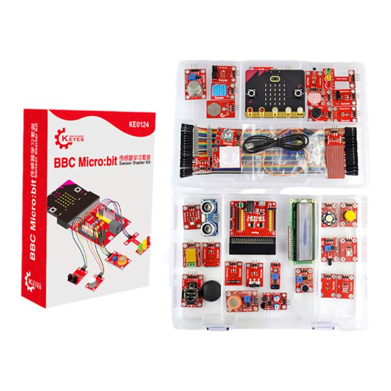 microbit入门学习套件Python图形化编程microbit中小学创客教育