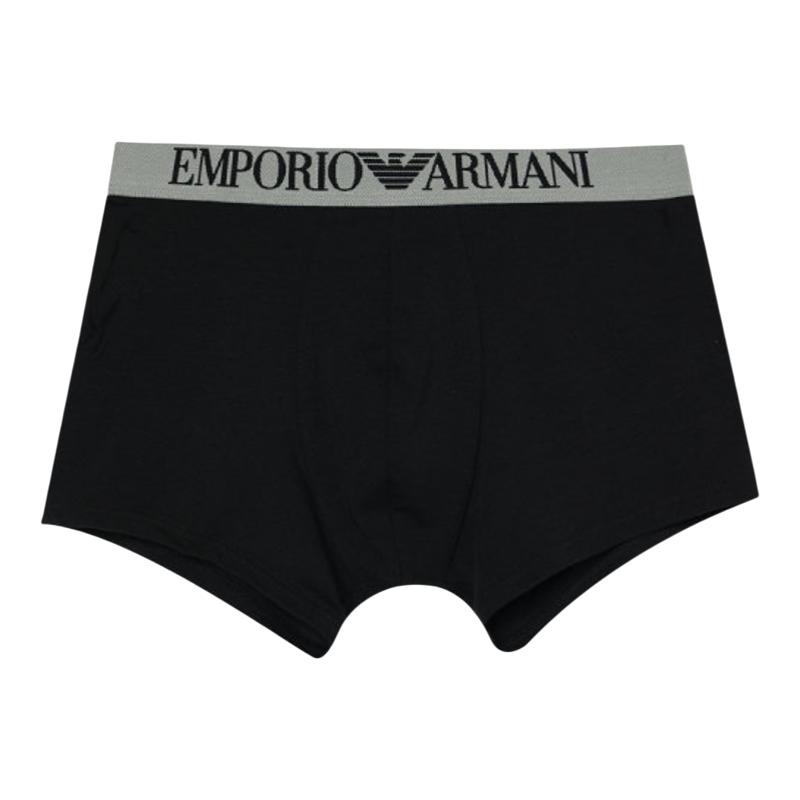 【自营】EMPORIO ARMANI/阿玛尼 男士舒适百搭平角内裤两条装