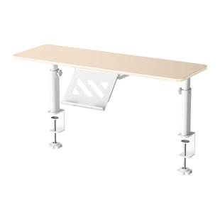 派凡站立式电脑键盘支架可调节升降办公室桌面笔记本台式站着抬高托架子工作台悬空支撑上班神器增高收纳置物