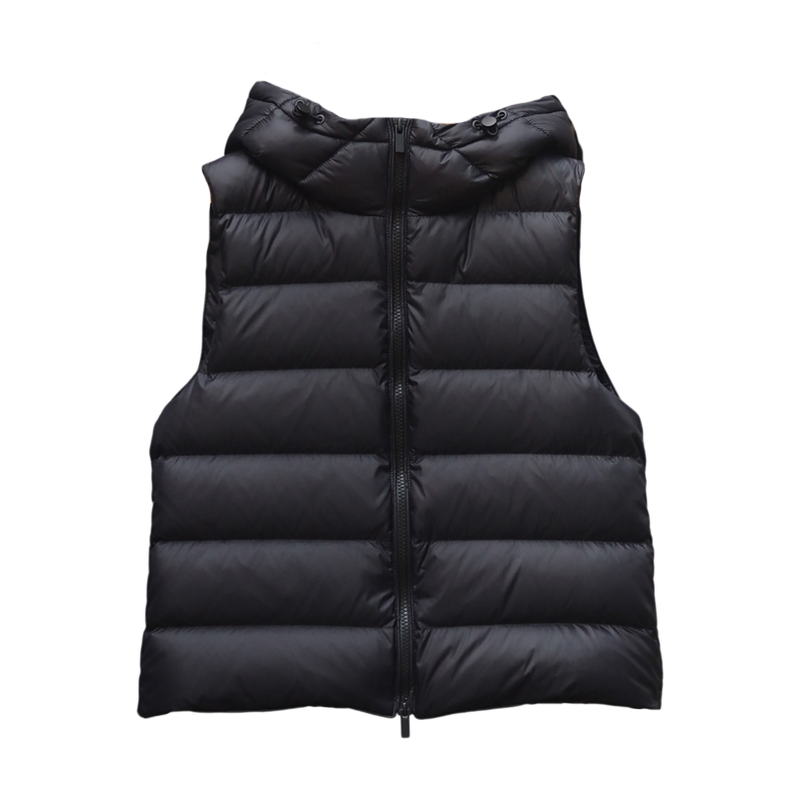 超好看短款叠穿95羽绒服马甲女冬