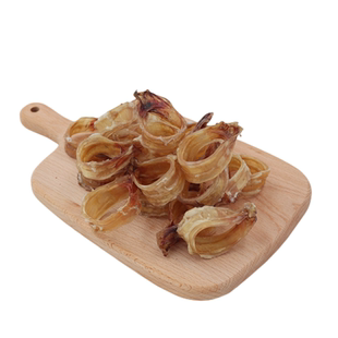 肉丸家 纯手工自制宠物零食牛喉管圈小型犬狗磨牙耐咬洁齿骨泰迪1