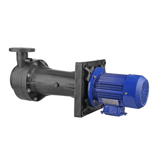 耐腐蚀槽外水泵耐酸碱pp循环工业污水泵化工槽内喷淋塔液下泵立式