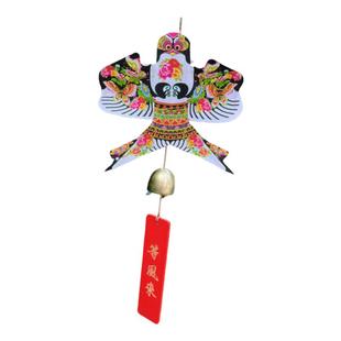 潍坊传统非遗迷你纸鸢风铃风筝挂件节日装饰装扮古风网红拍摄道具