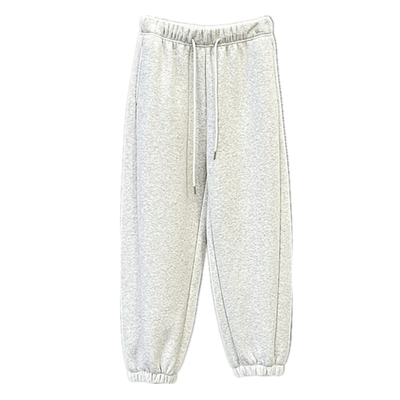 加绒加厚百搭高腰长裤休闲裤