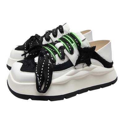 MIO米奥官方旗舰店大头运动鞋女面包鞋增高小白鞋厚底板鞋溶解鞋