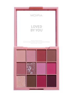 Moira Essential基础12色眼影盘大地色裸色烟熏粉色