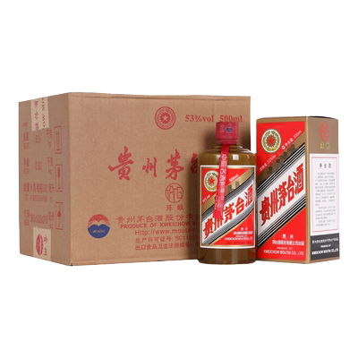 茅台飞天金字陈酿500ML*6瓶53度