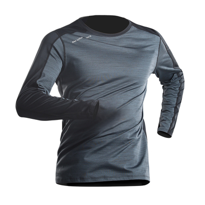 冬季薄绒速干衣男运动t恤