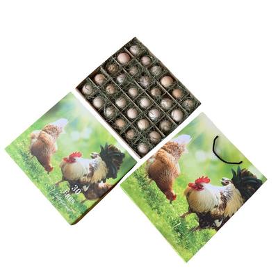 30枚鸡蛋包装盒礼品盒手提袋创意高档鸡蛋礼盒一件定制做加印logo