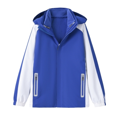 深圳校服小学生冲锋衣加绒加厚