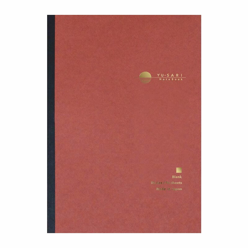 花田笔店 仲林Yu-sari暮霞纸笔记本高品质书写用纸手账钢笔用涂层