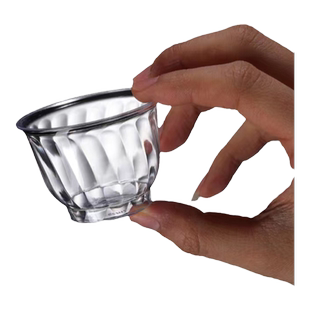 加厚一次性茶杯食品级航空杯耐高温水晶杯品茗杯品茶杯家用一口杯