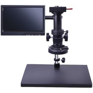 致旗ZQ-603高清光学电子数码CCD工业显微镜135倍带显示器金相修手机维修专业版高倍放大镜台式体视视频测量