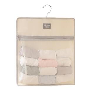 内衣收纳袋挂式袜子收纳袋神器内裤网兜收纳袋盒宿舍门后衣柜悬挂