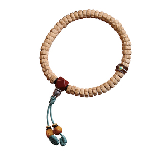 子鱼居藏区柏香籽药片手串手捻百香籽男女式文玩手链菩提子念珠