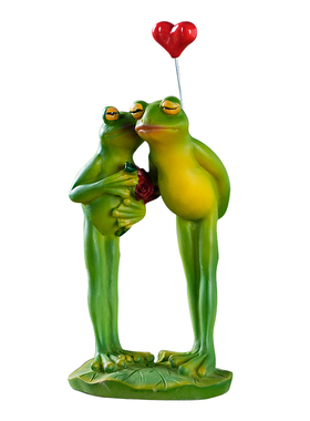 可爱青蛙摆件家居客厅装饰品摆设