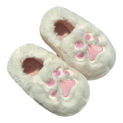 可爱软萌全包跟保暖猫爪月子鞋女