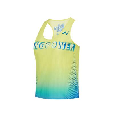 NP能跑意大利面料男跑步运动背心