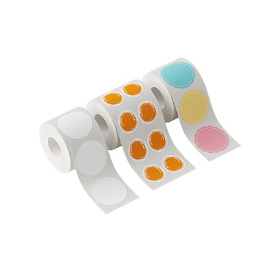 精臣B系列圆形标签纸打印纸