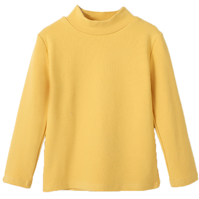 半高领男女童秋冬打底衫儿童上衣