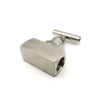 J13W内螺纹不锈钢截止阀针型阀丝扣高压阀压力表针式阀高压仪表阀