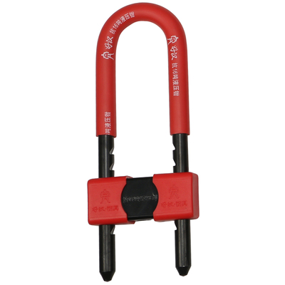 防盗玻璃门锁u型锁双门店面插锁