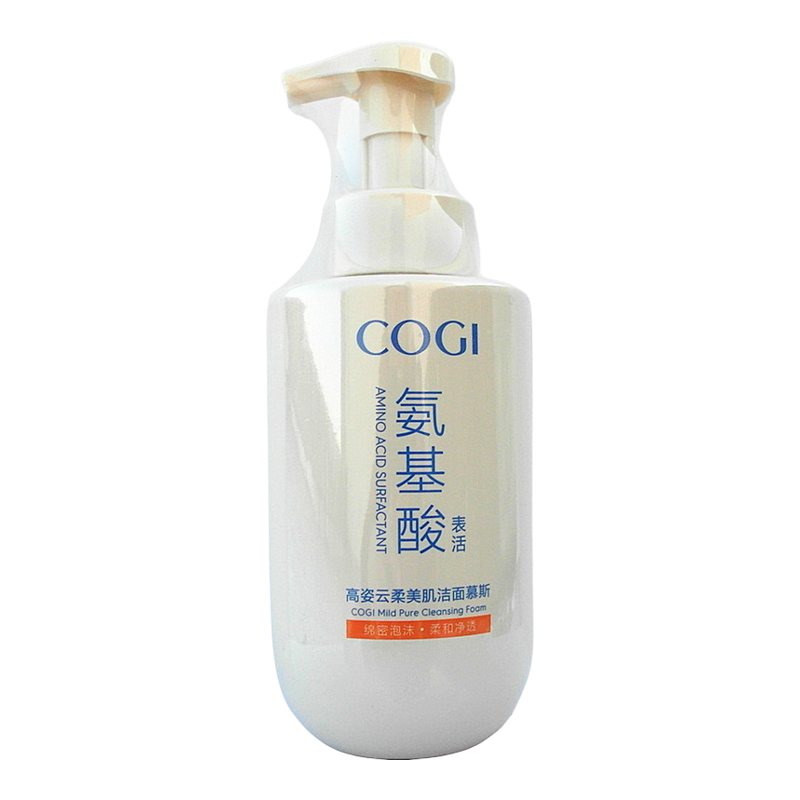 高姿氨基酸洁面慕斯温和修护清洁