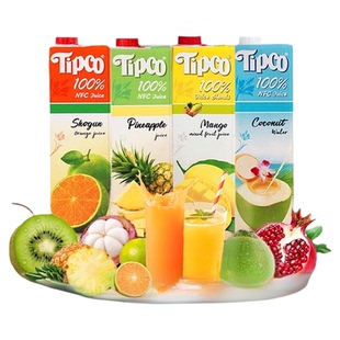 tipco 泰宝进口大瓶多口味NFC果汁菠萝青橙100%椰子汁VC年货饮料