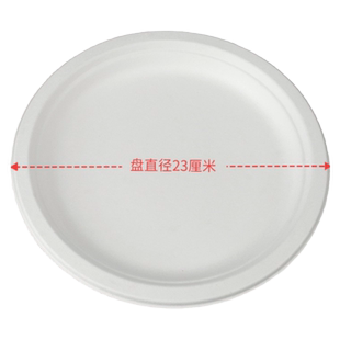 蛋糕盘一次性加厚手工diy纸碟幼儿园绘画纸盆餐盘餐具纸盘9寸纸盘