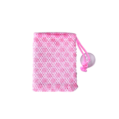 日本正品碎肥皂收纳起泡网香皂袋子收纳袋可挂式束口吸盘居家清洁