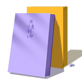 超厚a4大笔记本子软皮肤感ins风2026年新款网红a5精致高级大学生考研工作日记本商务办公高颜值记事本可定制