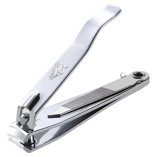 强人指甲刀大号平口带磨指甲剪锉刀家用多用便携单个装成人指甲钳