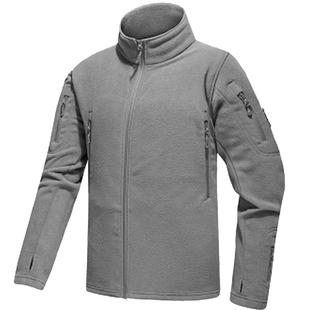 名鹏战术抓绒衣男款户外秋冬季加厚保暖摇粒绒外套抓绒内胆