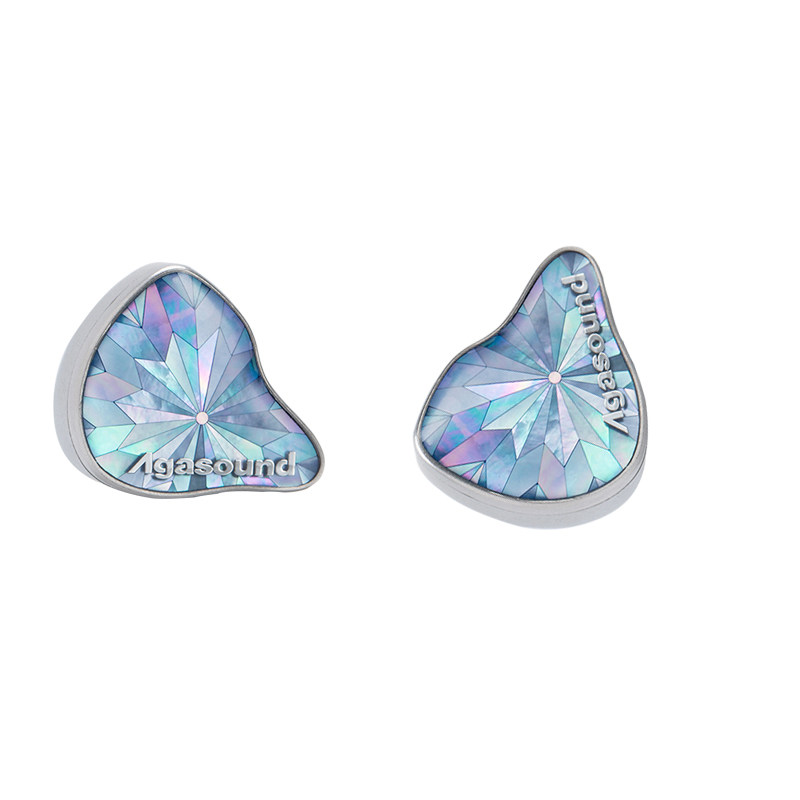 agasound爱珈钛明珠 PEARL 传统非遗工艺有线入耳式动圈HIFI耳机