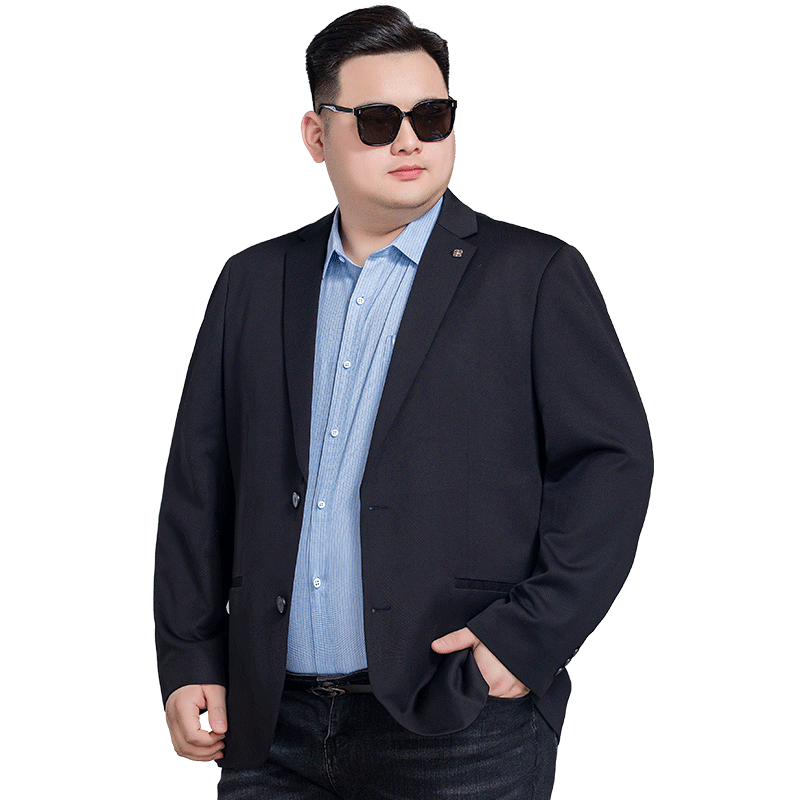 宝盾狼加肥加大男士休闲西服外套