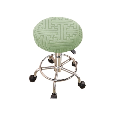 圆凳子套罩保护板凳椅子美容院小座套转椅吧台圆形坐垫万能通用款