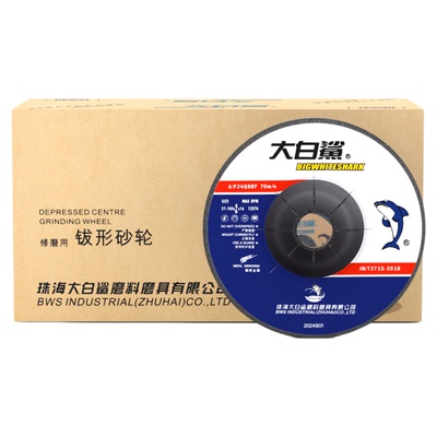 大白鲨磨光片100*6金属磨削打磨
