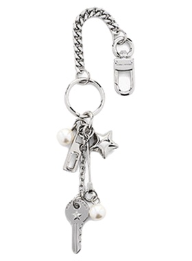 【双11】MARC JACOBS/莫杰 CHARM 金属钥匙星星设计包袋挂饰