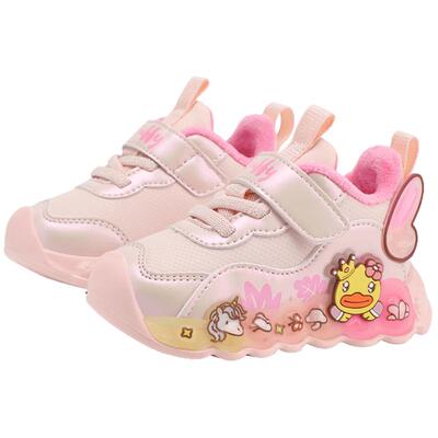 B．Duck女童亮灯运动鞋