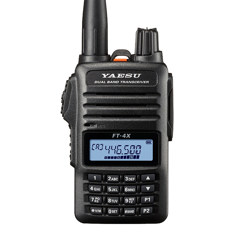 YAESU 八重洲 FT-4XR 小巧紧凑型双段手持对讲机自驾越野户外手台