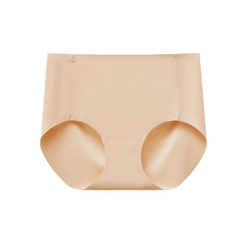 Montagut/梦特娇无尺码无痕隐形内裤女中腰纯棉抗菌性感薄款短裤