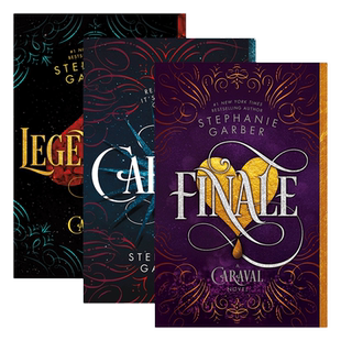 A Caraval卡拉维尔帆船1-3册 英文原版小说 Caraval/Legendary/Finale 卡拉维拉帆船 英文版 进口英语原版书籍