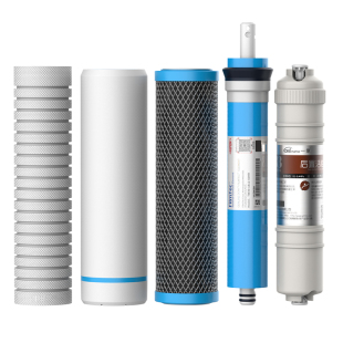 净水器家用全套前置三级10寸PP棉活性炭五级套装RO纯水机通用滤芯