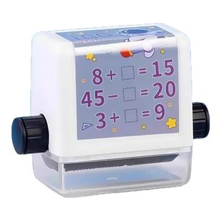 100以内加减法混合运算数学口算练习填空题滚动印章自动出题神器