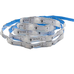 LED漫反射软灯带S型3030透镜灯条超溥灯箱W型工程发光字灯带模组